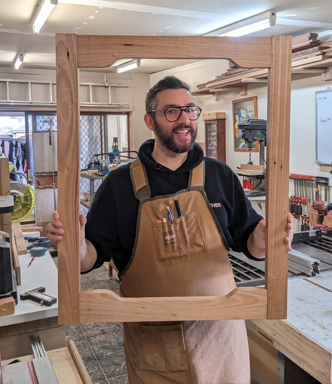 Mario in the workshop